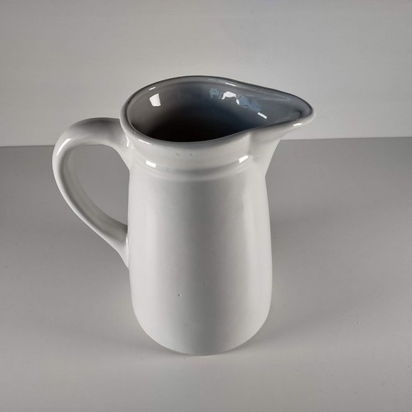 Vintage Accents Vintage Milk Pitcher Vase With Multi Colored Tulips